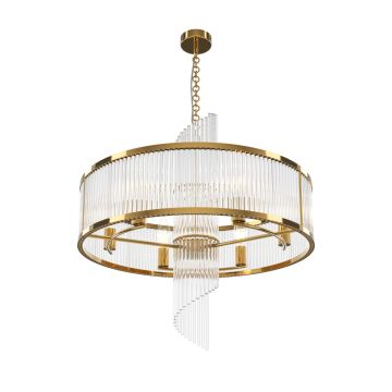 Maytoni Frame MOD174PL-06G Závesná lampa 6x60W/E14 IP20
