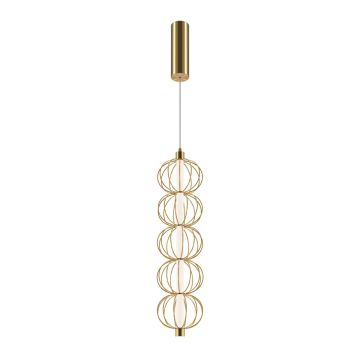 Maytoni Golden Cage MOD216PL-L10G3K Závesná lampa 1x17W/LED 3000K 1050lm IP20