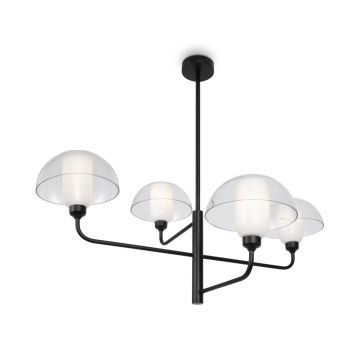 Maytoni Memory MOD177PL-04B Závesná lampa 4x40W/E14 IP20