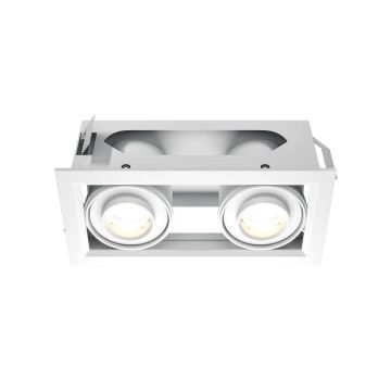Maytoni Metal Modern DL093-02-10W3K-W Vstavané downlight svetlo 1x20W/LED 3000K 1450lm IP20