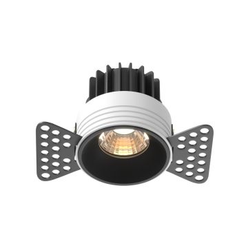 Maytoni Round DL058-7W3K-TRS-B Vstavané downlight svetlo 1x7W/LED 3000K 450lm IP20