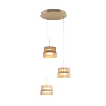 Maytoni Scala MOD496PL-L33BZK Závesná lampa 3x33W/LED 3000K 3650lm IP20