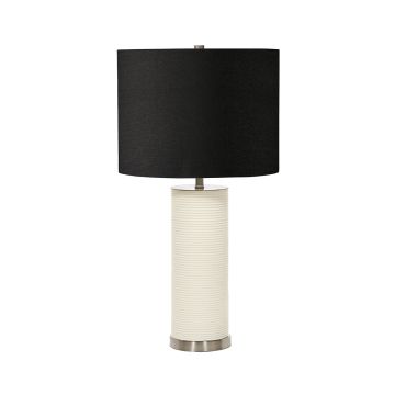 Elstead Lighting Ripple RIPPLE-TL-WHT-B Stolná lampa 1x60W/E27