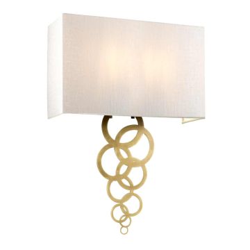 Elstead Lighting Rosa ROSA-LARGE-AB Stena svietidlo 2x60W/E27