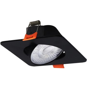 Light Prestige Plus LP-1506/1RS BK Square Vstavané downlight svetlo 1x7W/LED 3000K|4000K|6000K IP20