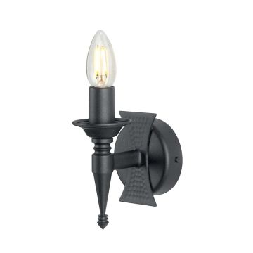 Elstead Lighting SAXON SAX1-BLK Stena svietidlo 1x60W/E14