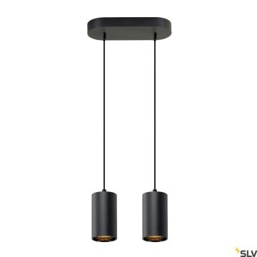 SLV ASTO 1006433 Závesná lampa 2x10W/GU10 IP20