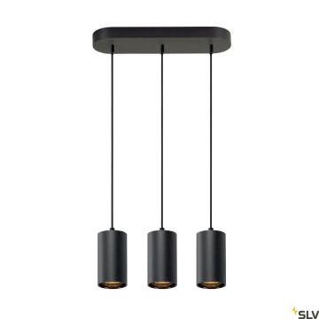 SLV ASTO 1006435 Závesná lampa 3x10W/GU10 IP20