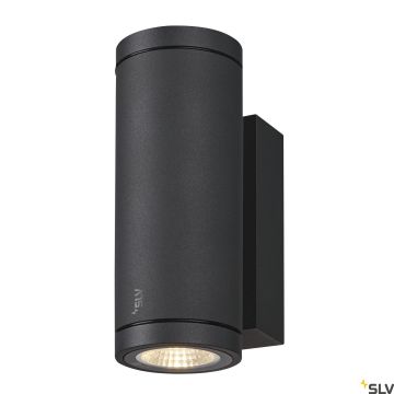 SLV ENOLA ROUND 1003424 Stena svietidlo 2x7.8W/LED 3000/4000K 620/700LM IP65