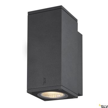 SLV ENOLA SQUARE 1003416 Stena svietidlo 1x6W/LED 3000/4000K 500LM IP65