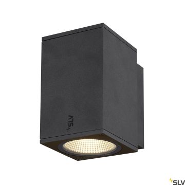 SLV ENOLA SQUARE 1003417 Stena svietidlo 1x11W/LED 3000/4000K 980LM IP65