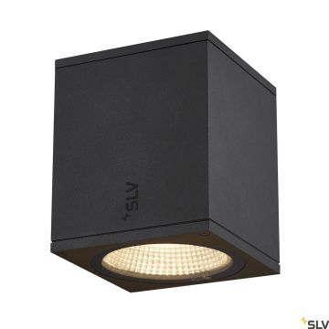 SLV ENOLA SQUARE 1003421 Stropné svietidlo 1x11W/LED 3000/4000K 960LM IP65