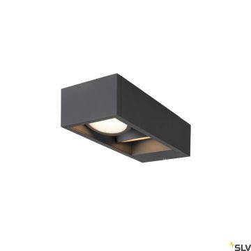 SLV ESKINA 1004748 Stena svietidlo 2x27W/LED 3000/4000K 2200/2400LM IP65