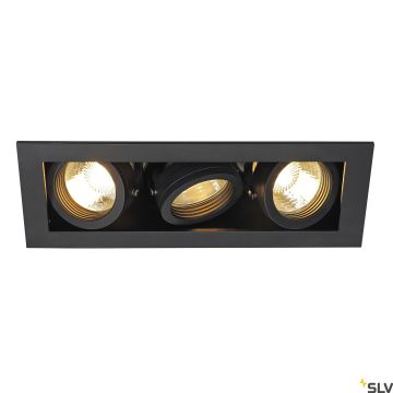 SLV KADUX 115530 Vstavané downlight svetlo 3x50W/GU10 IP20