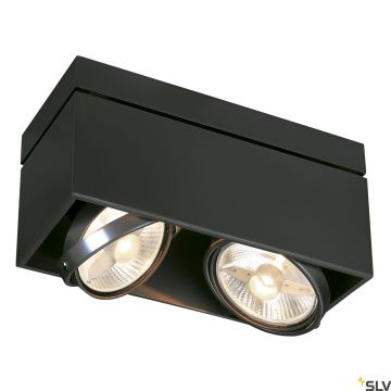 SLV KARDAMOD 117110 Natáčané downlight svetlo 2x75W/GU10/ES111 IP20