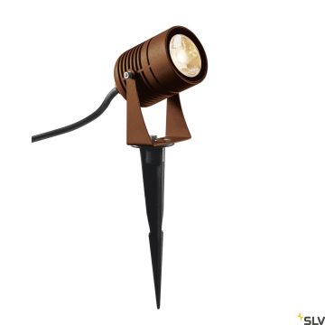 SLV LED SPIKE 1002203 Záhradný reflektor 1x6W/LED 3000K 400LM IP55