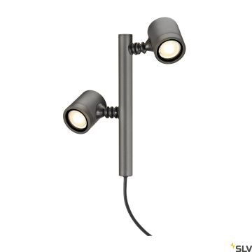 SLV MYRA 233185 Stojanová lampa 2x4.5W/GU10 IP44