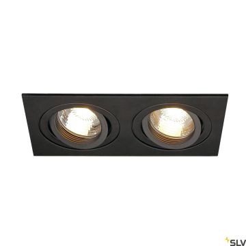 SLV NEW TRIA 113492 Vstavané downlight svetlo 2x50W/GU10 IP20