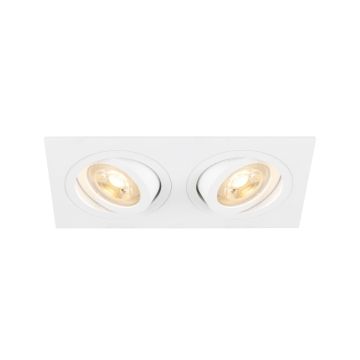 SLV NEW TRIA® 1008509 Vstavané downlight svetlo 2x10W/GU10