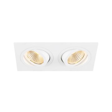 SLV NEW TRIA® 1008511 Vstavané downlight svetlo 2x13.6W/LED 2700K 1220lm