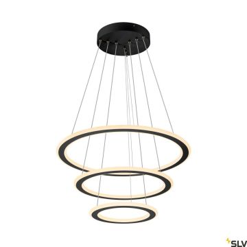 SLV ONE FLAT 1007701 Závesná lampa 3x58W/LED 2700K|3000K 3500lm/3700lm IP20