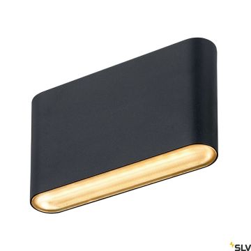 SLV OVAL 1007142 Stena svietidlo 1x5.7W/LED 2700K|3000K 560lm IP65
