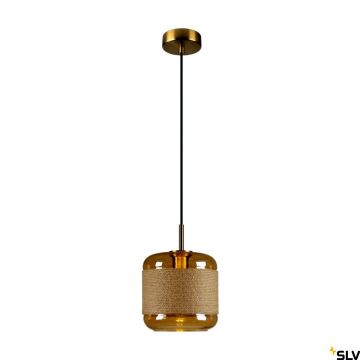 SLV PANTILO ROPE 1007589 Závesná lampa 1x15W/E27 IP20