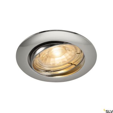 SLV PIKA 1000719 Vstavané downlight svetlo 1x50W/GU10 IP20