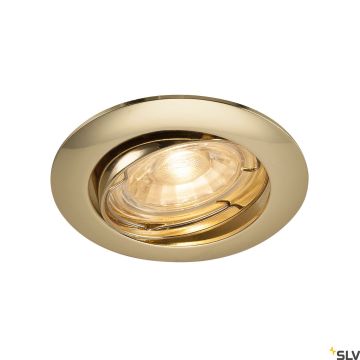 SLV PIKA 1000720 Vstavané downlight svetlo 1x50W/GU10 IP20