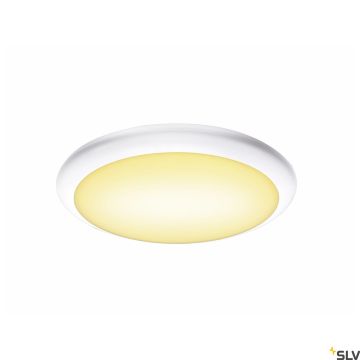 SLV RUBA 1005089 Stropné svetidlo 1x12W/LED 3000/4000K 1100LM IP65
