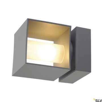 SLV SQUARE 1000335 Stena svietidlo 1x42W/G9 IP44