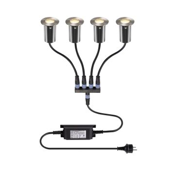 SLV TRAIL-LITE® 1008841 Vjazdová lampa 1x4.6W/LED 3000K 25lm