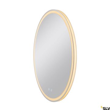 SLV TRUKKO 1007200 Zrkadlo 1x23W/LED 3000K|4000K|6500K 1100lm|1130lm|1210lm IP44