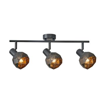 Italux Harley SPL-3480-3-GR-GD Bodové svetlo 3x40W/E14 IP20