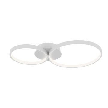 Italux Maver SPL-20452-2-WH Stropné svietidlo 2x30W/LED 3000K|4000K|6000K 2000lm IP20