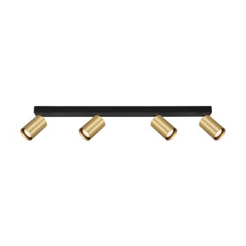 Italux Nesto SPL-23436-4-BK-GD Bodové svetlo 4x10W/GU10 IP20