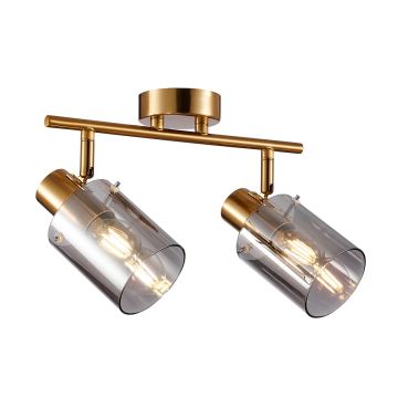 Italux Sardo SPL-5581-2-BRO-SG Bodové svetlo 2x40W/E14 IP20