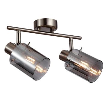 Italux Sardo SPL-5581-2-SC-SG Bodové svetlo 2x40W/E14 IP20