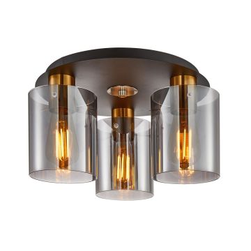 Italux Sardo SPL-5581-3SC-BRO-SG Stropné svietidlo 3x40W/E27 IP20