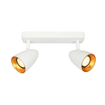 Italux Tino SPL-36748-2-WH-GD Bodové svetlo 2x10W/GU10 IP20