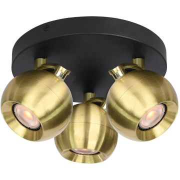 Italux Lafin SPL-45379-3R-BK-GD Bodové svetlo 3x10W/GU10 IP20