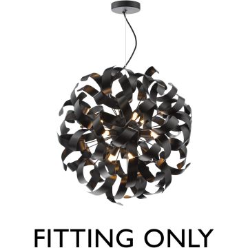 Dar Lighting Swash SWA1322-SP Záves 9x40w/g9