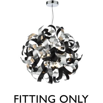Dar Lighting Swash SWA1350-SP Záves 9x40w/g9