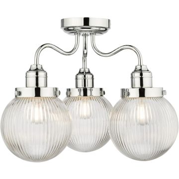 Dar Lighting Tamara TAM5350-IP44 Stropná lampa 3x40w/e14 ip44