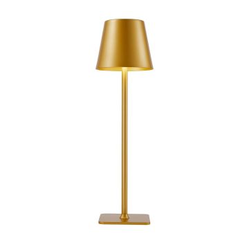Italux Atlis TB-2821-GD Stolná lampa 1x5W/LED 3000K-6500K 300lm IP54