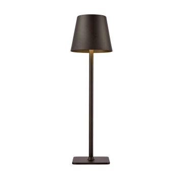 Italux Atlis TB-2821-GR Stolná lampa 1x5W/LED 3000K-6500K 300lm IP54