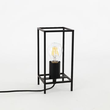 Italux MELANDO TB-3343-1S-BK Stolná lampa 1x40W/E27 IP20