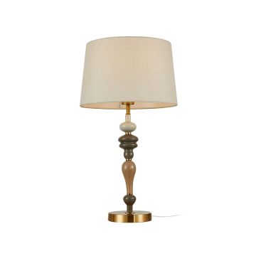 Italux Moren TB-84678-AB Stolná lampa 1x60W/E27 IP20