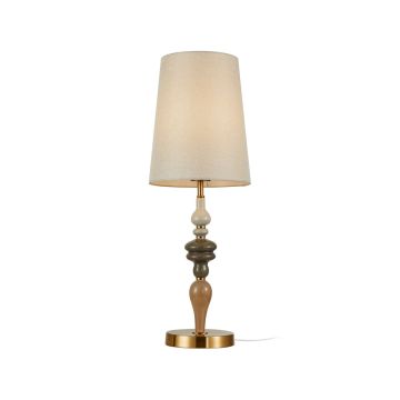 Italux Moren TB-84678A-AB Stolná lampa 1x60W/E27 IP20