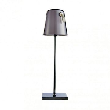 Italux Ostap TB-2749-CH Stolná lampa 1x5W/LED 3000K|RGB 300lm IP54